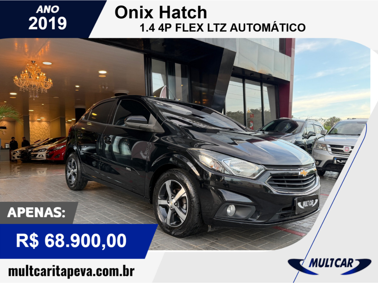 Onix Hatch 1.4 4P FLEX LTZ AUTOMÁTICO