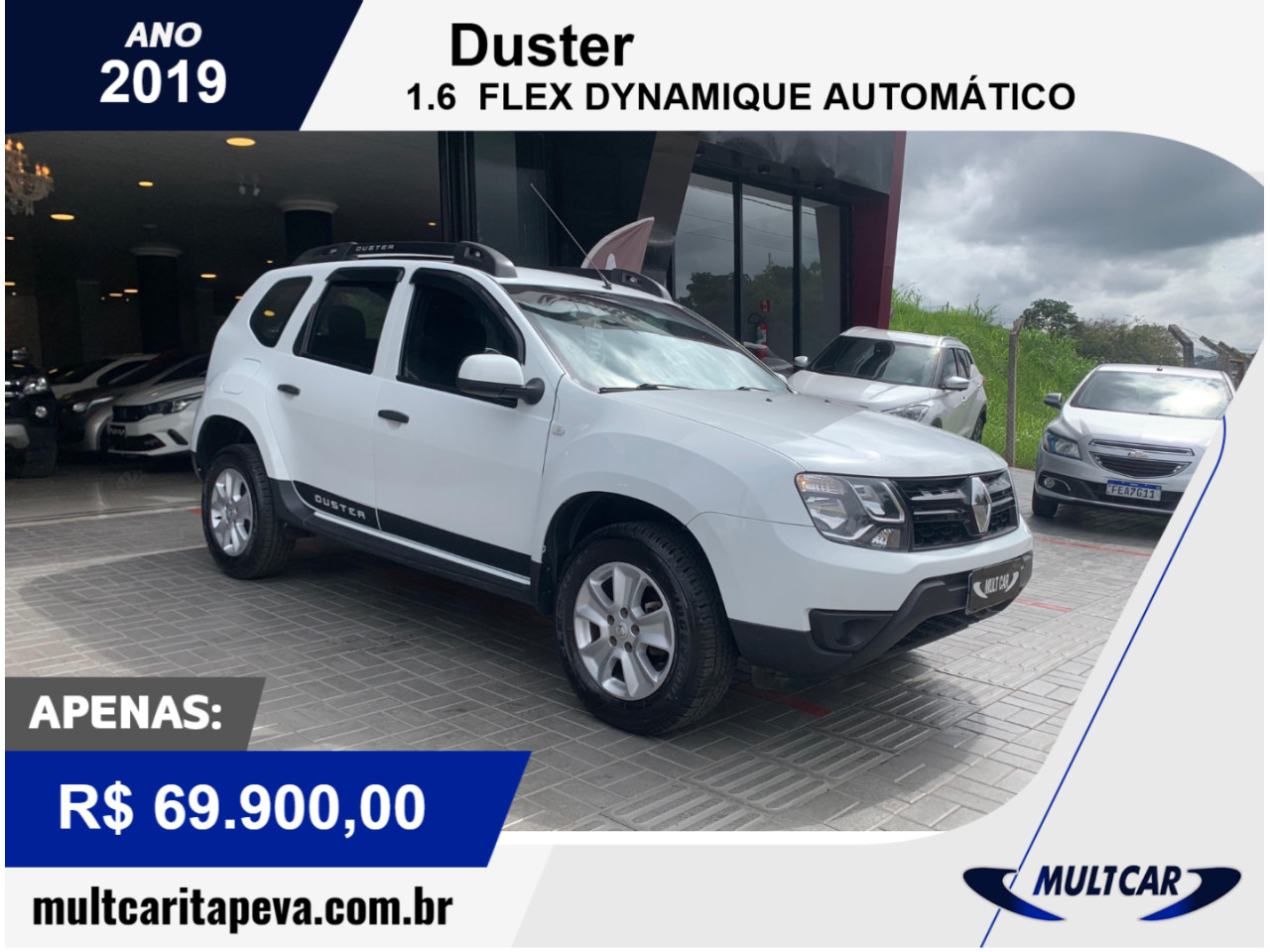 Duster 1.6 16V 4P FLEX DYNAMIQUE AUTOMÁTICO CVT
