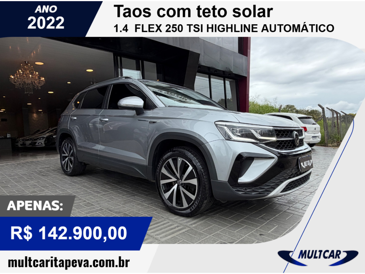 Taos 1.4 16V 4P FLEX 250 TSI HIGHLINE AUTOMÁTICO