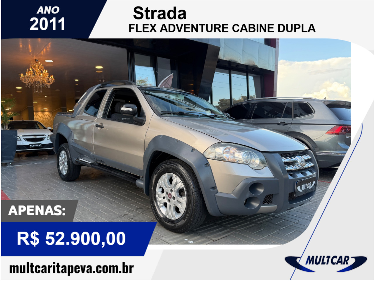 Strada 1.8 FLEX ADVENTURE CABINE DUPLA