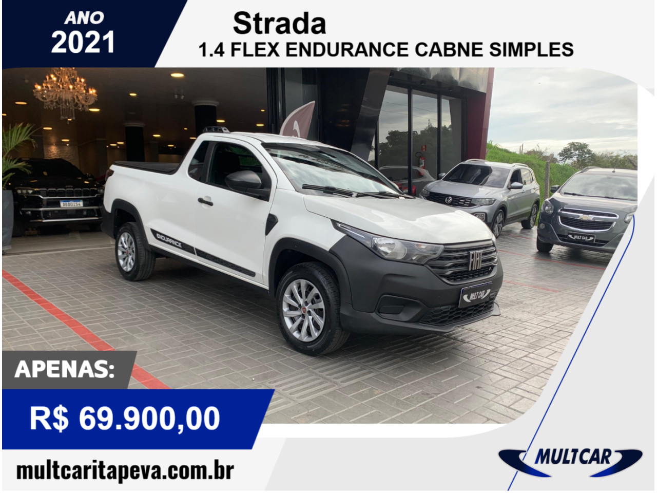 Strada 1.4 FLEX ENDURANCE CABNE SIMPLES