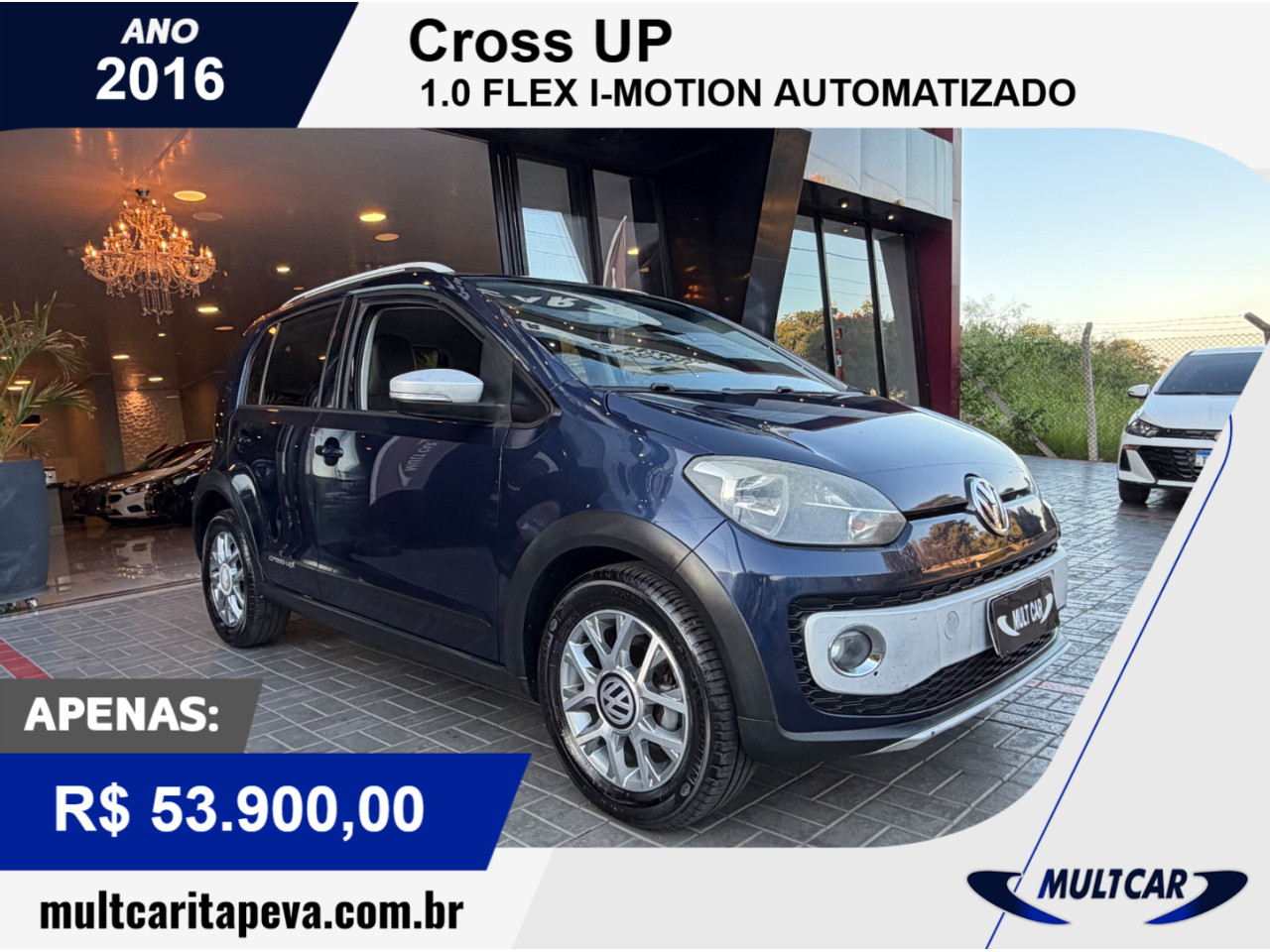 Cross UP 1.0 12V 4P FLEX I-MOTION AUTOMATIZADO