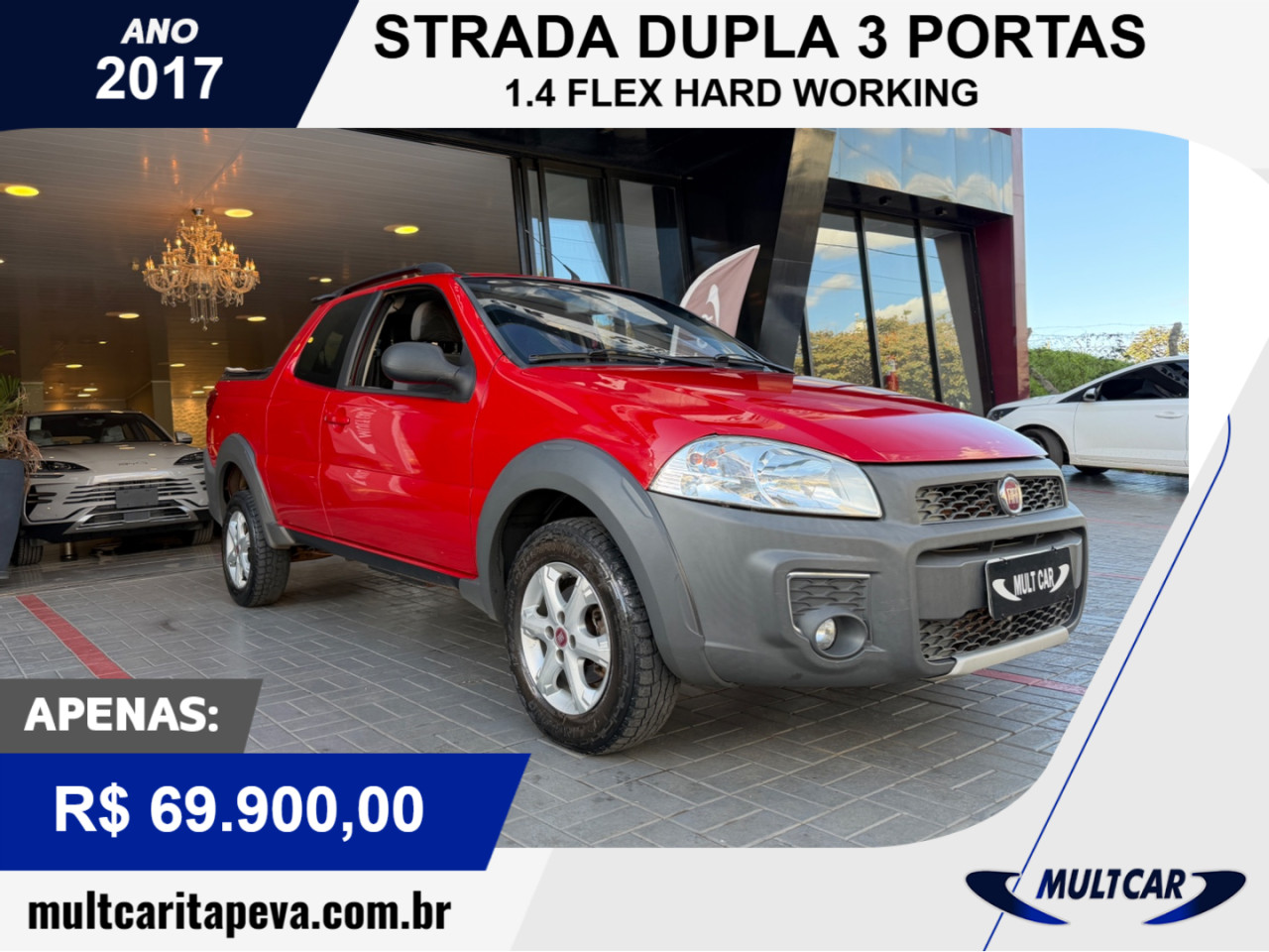 Strada 1.4 FLEX HARD WORKING CABINE DUPLA