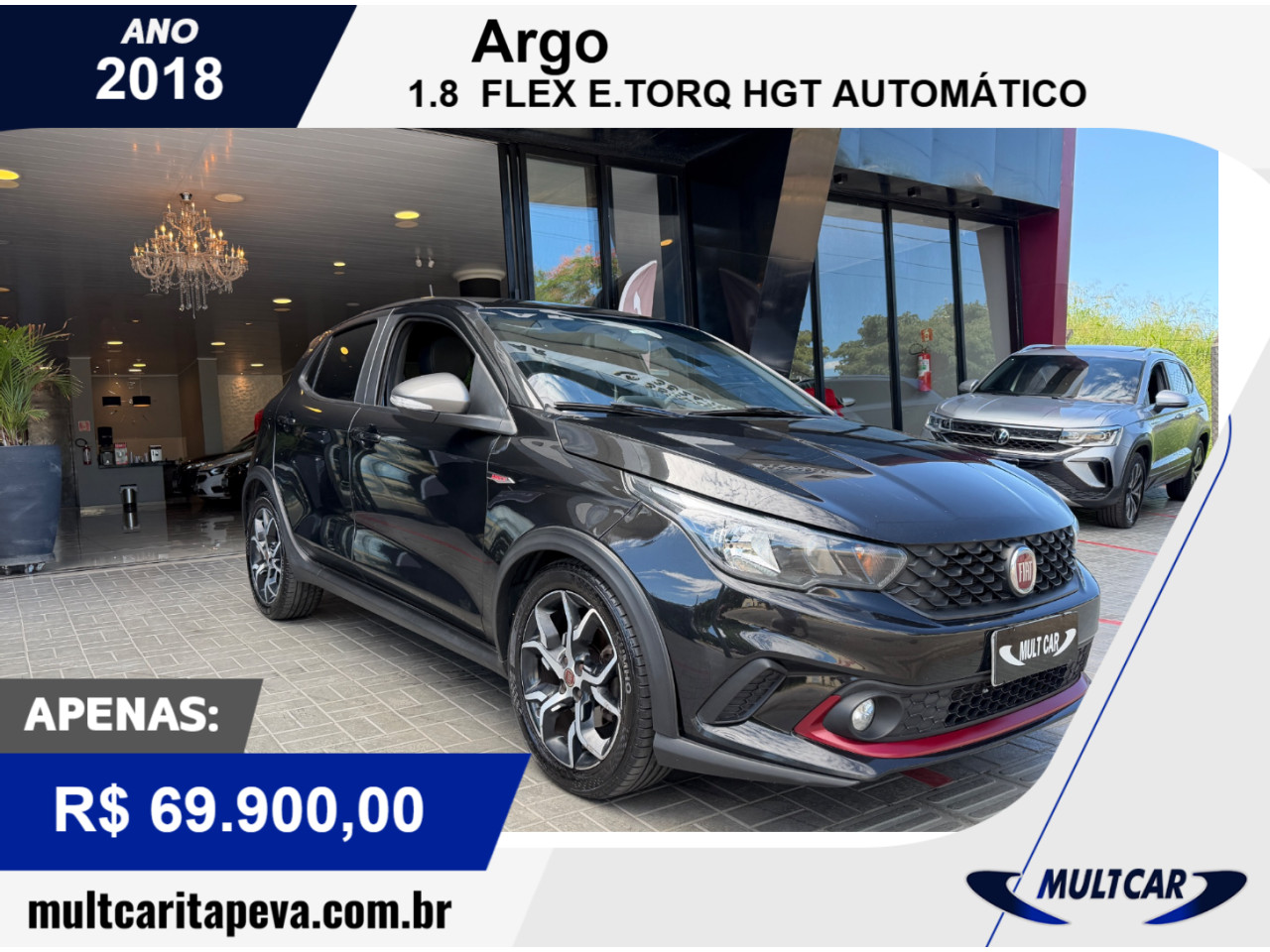 Argo 1.8 4P FLEX E.TORQ HGT AUTOMÁTICO