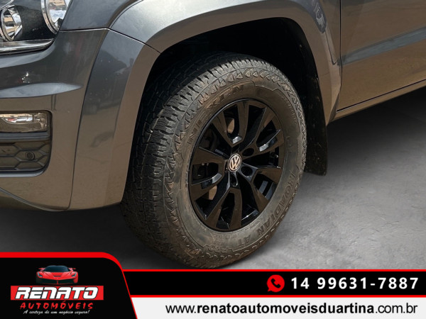 VOLKSWAGEN Amarok 2.0 16V 4X4 CABINE DUPLA TRENDLINE TURBO INTERCOOLER AUTOMÁTICO