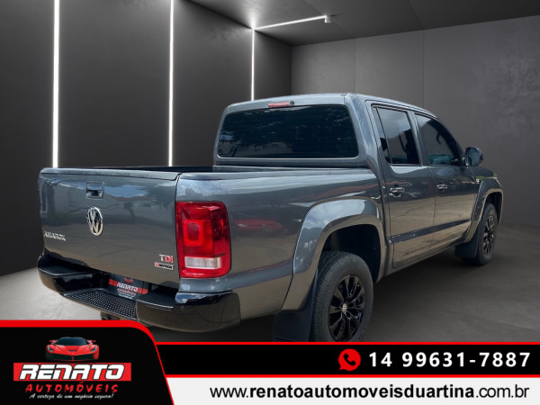VOLKSWAGEN Amarok 2.0 16V 4X4 CABINE DUPLA TRENDLINE TURBO INTERCOOLER AUTOMÁTICO