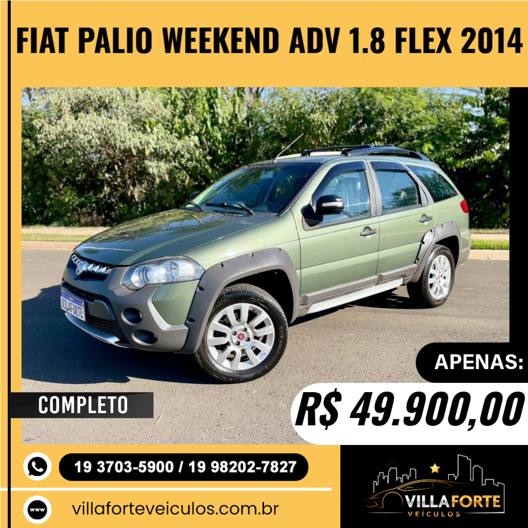 Palio Weekend 1.8 4P FLEX ADVENTURE