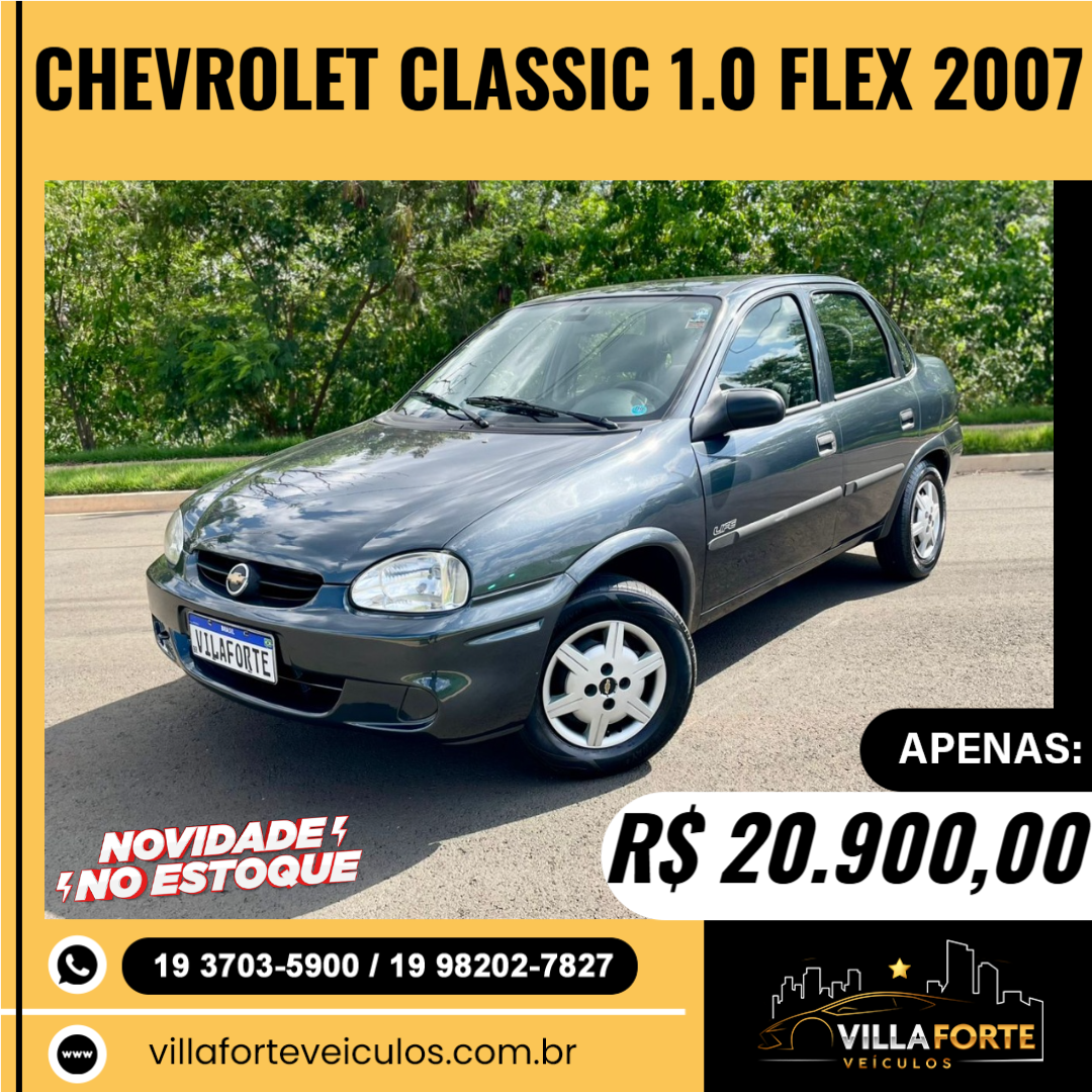 Classic Sedan 1.0 4P FLEX LIFE