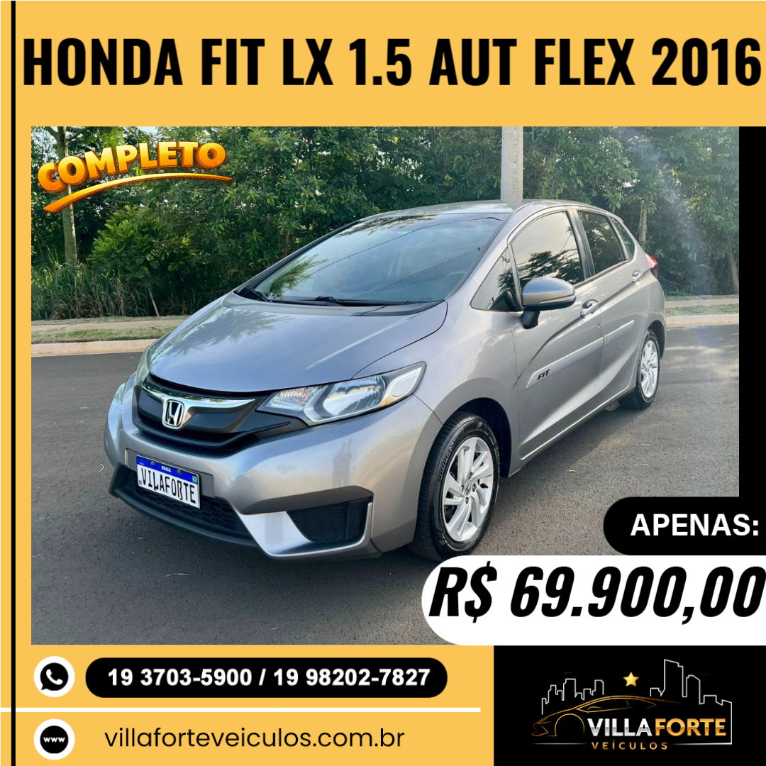 Fit 1.5 16V 4P LX FLEX AUTOMÁTICO