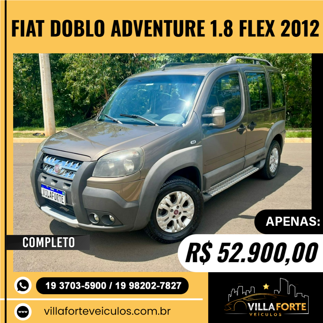 Doblo 1.8 16V 4P FLEX ADVENTURE