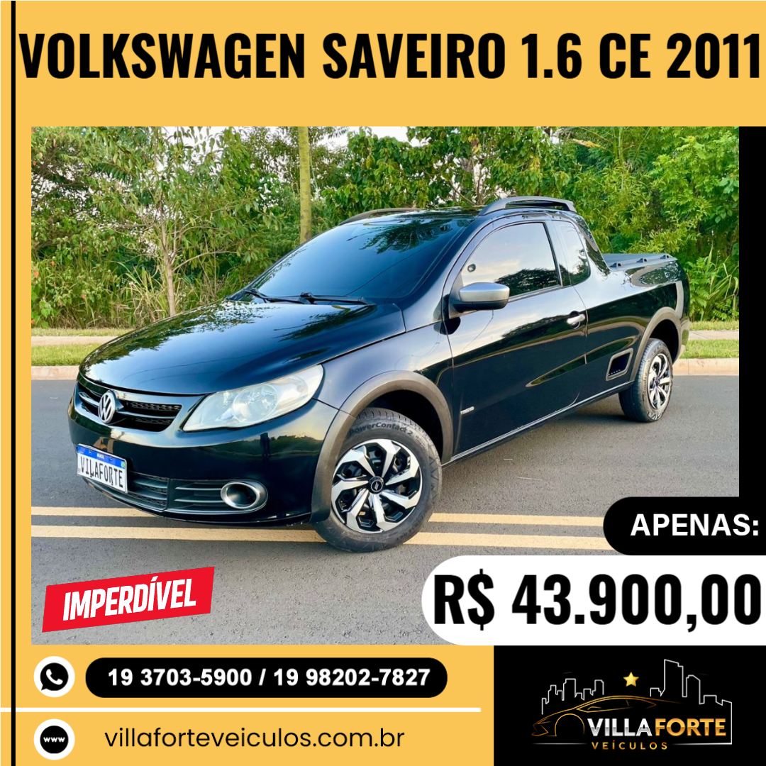 Saveiro 1.6 CABINE ESTENDIDA FLEX