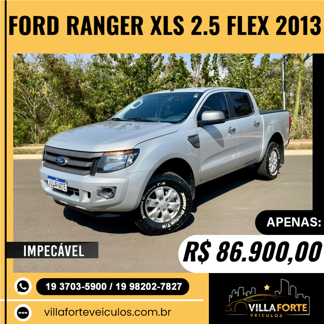 Ranger 2.5 16V FLEX XLS CABINE DUPLA