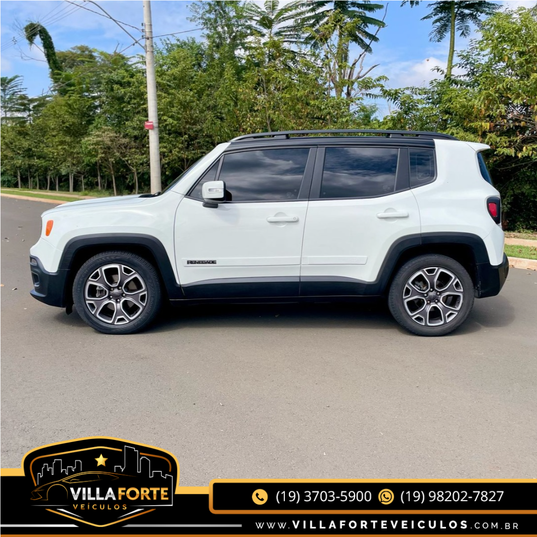 Renegade 1.8 16V 4P FLEX LONGITUDE AUTOMÁTICO