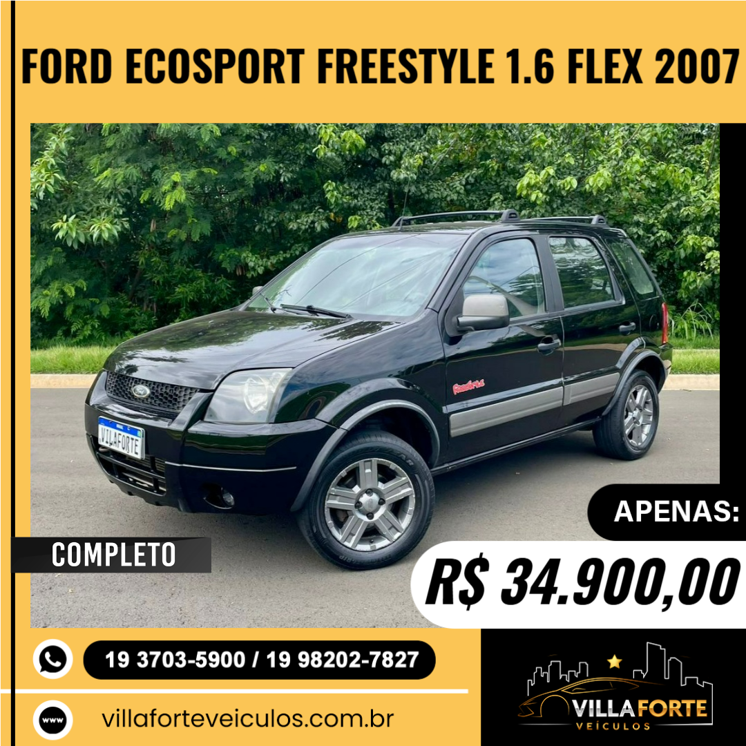 Ecosport 1.6 4P XLT FLEX