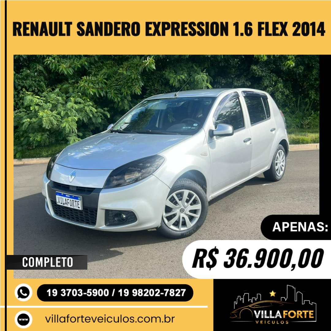Sandero 1.6 16V 4P FLEX SCE EXPRESSION