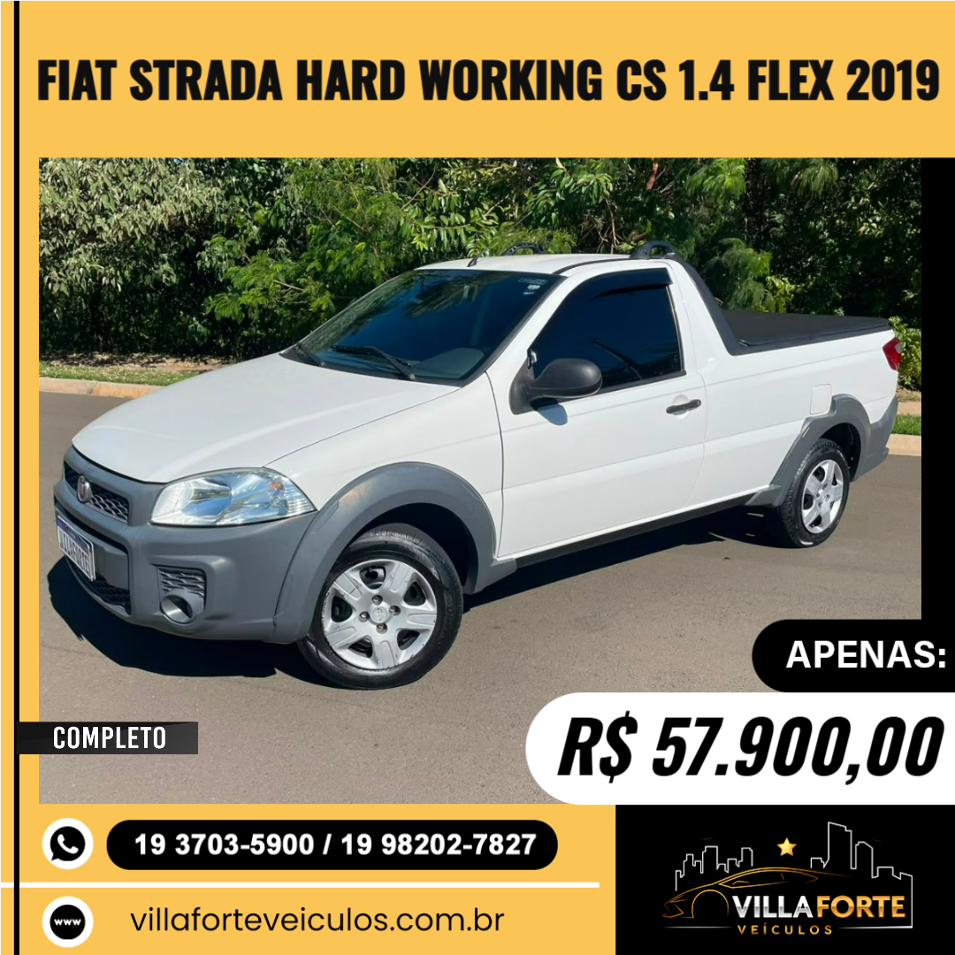 Strada 1.4 FLEX HARD WORKING CABINE SIMPLES