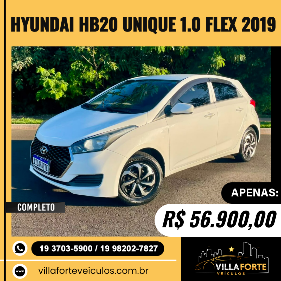 HB 20 Hatch 1.0 12V 4P FLEX UNIQUE