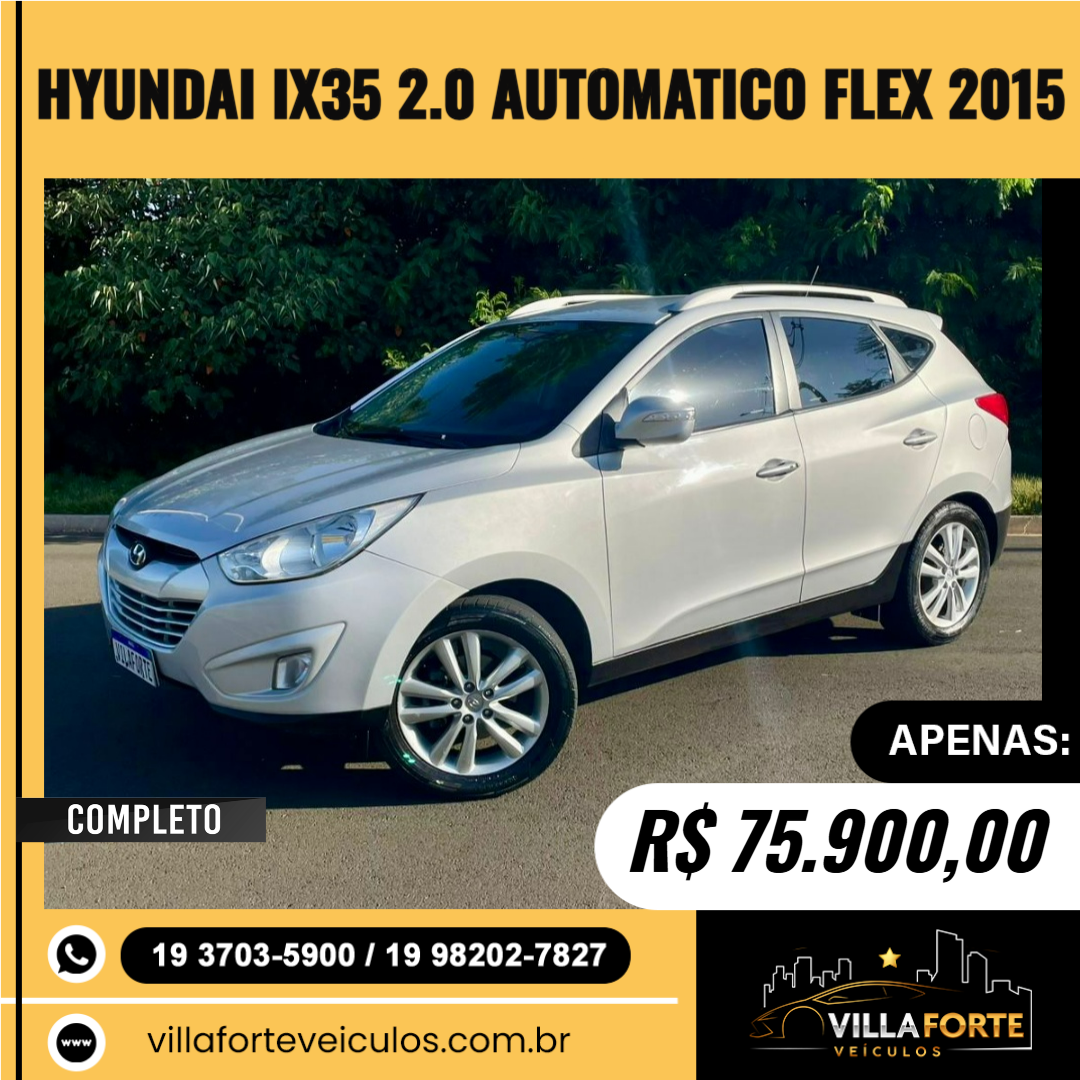 IX35 2.0 16V 4P FLEX AUTOMÁTICO