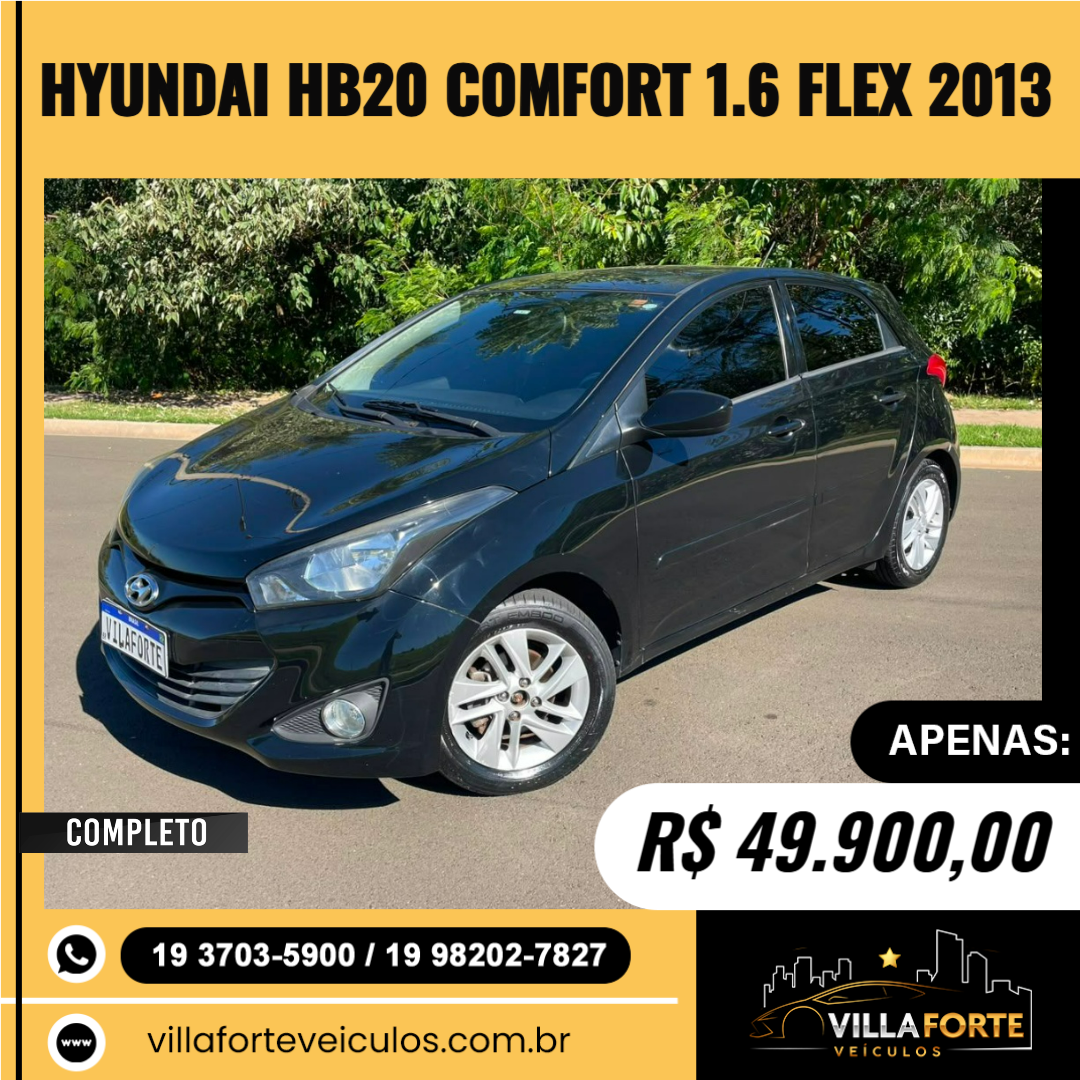 HB 20 Hatch 1.6 16V 4P FLEX COMFORT PREMIUM
