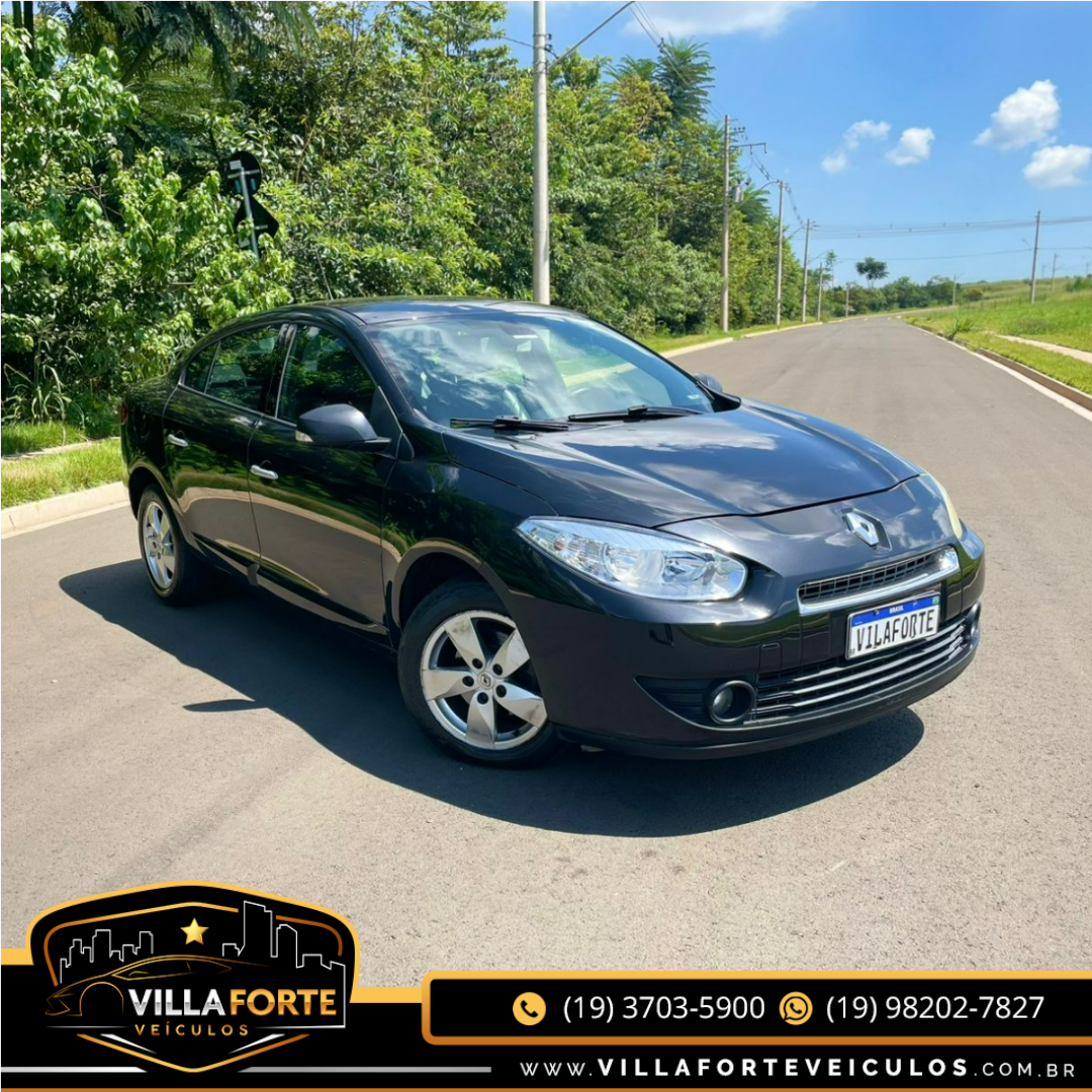 RENAULT Fluence 2.0 16V 4P FLEX DYNAMIQUE AUTOMÁTICO