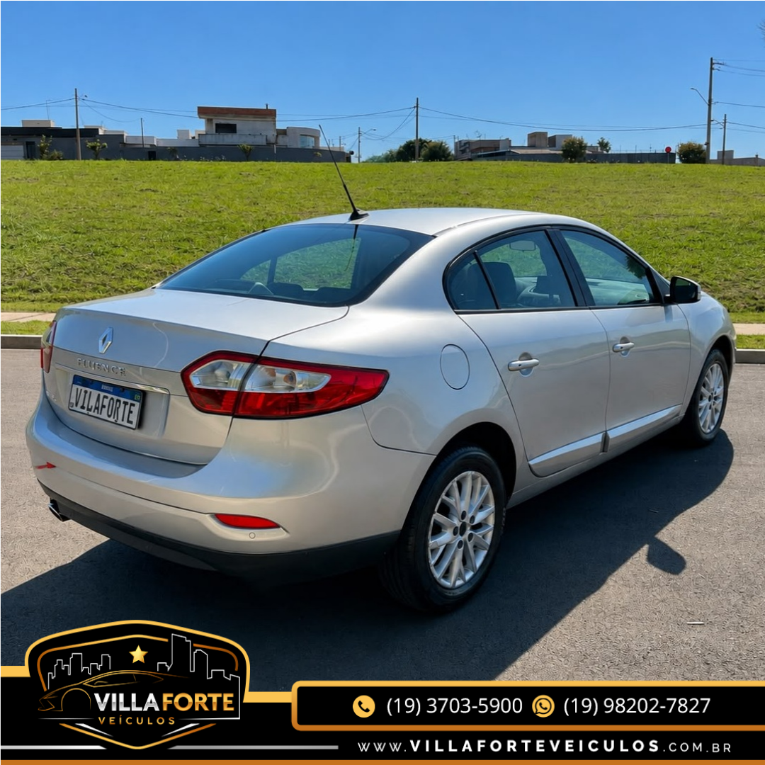 RENAULT Fluence 2.0 16V 4P FLEX DYNAMIQUE AUTOMÁTICO