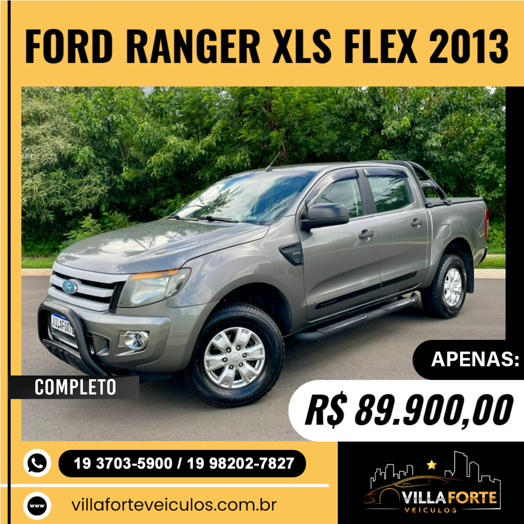 Ranger 2.5 16V XLT TURBO DIESEL CABINE DUPLA