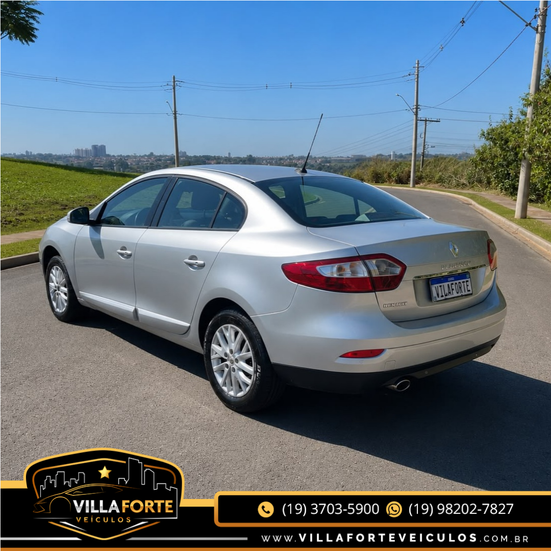 RENAULT Fluence 2.0 16V 4P FLEX DYNAMIQUE AUTOMÁTICO