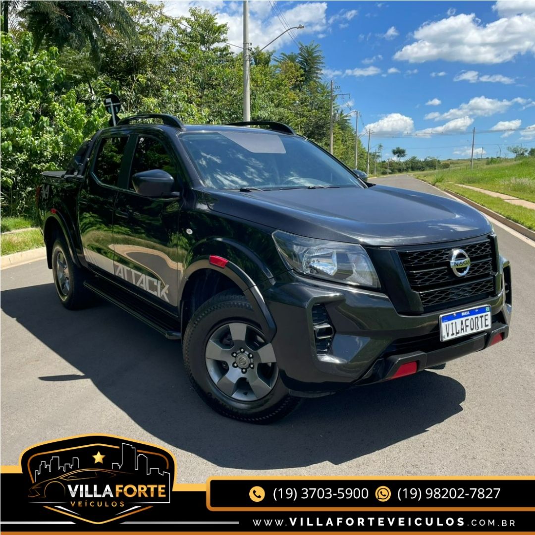 NISSAN Frontier 2.3 16V SE 4X4 CABINE DUPLA BI-TURBO DIESEL AUTOMÁTICO