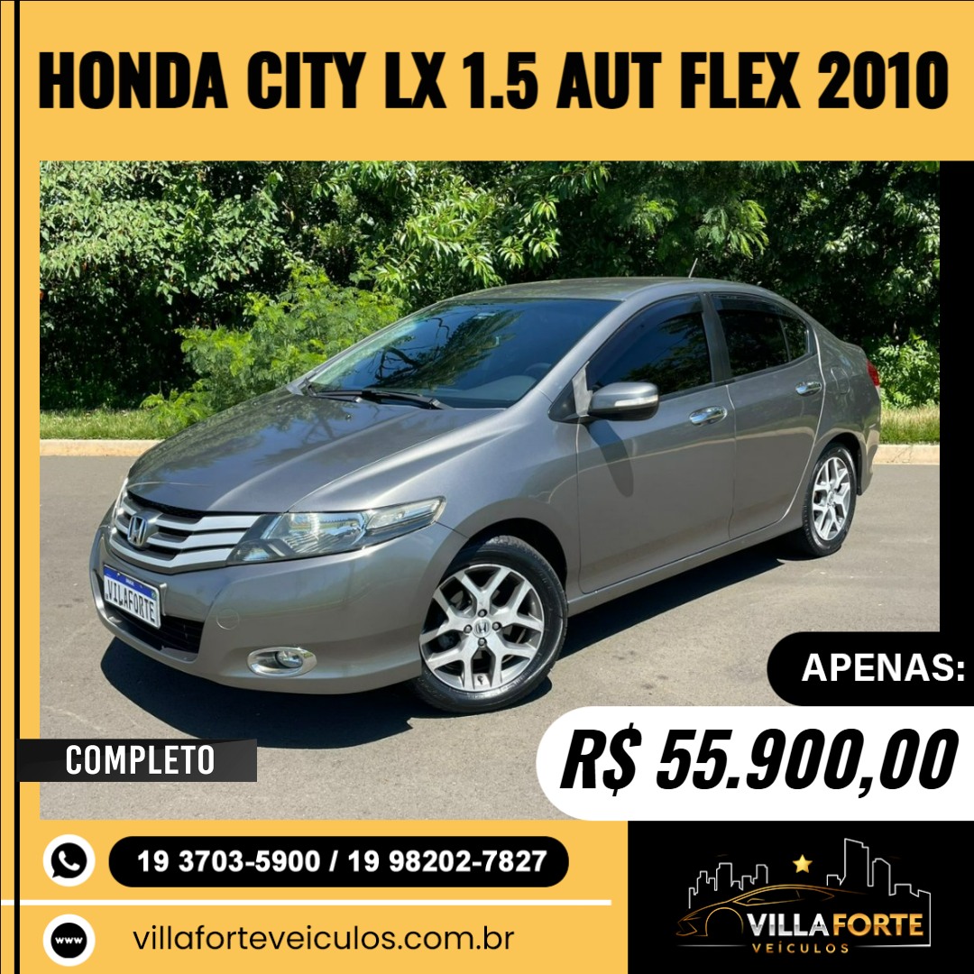 City Sedan 1.5 16V 4P LX FLEX AUTOMÁTICO