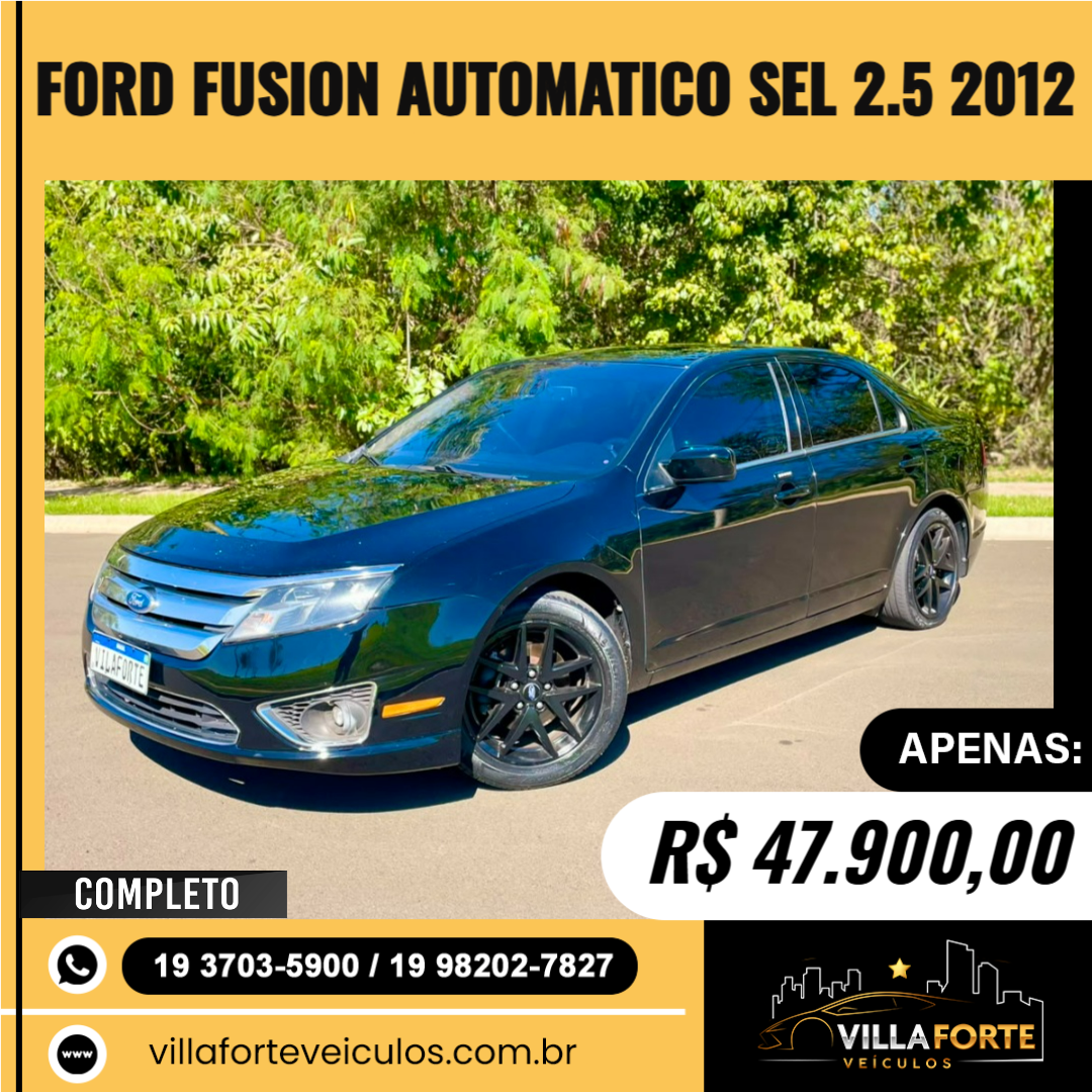 Fusion 2.5 16V 4P SEL AUTOMÁTICO