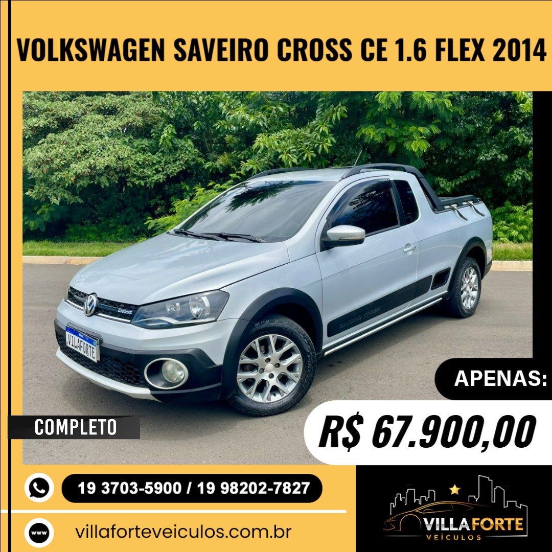 Saveiro 1.6 16V G6 CROSS CABINE ESTENDIDA FLEX