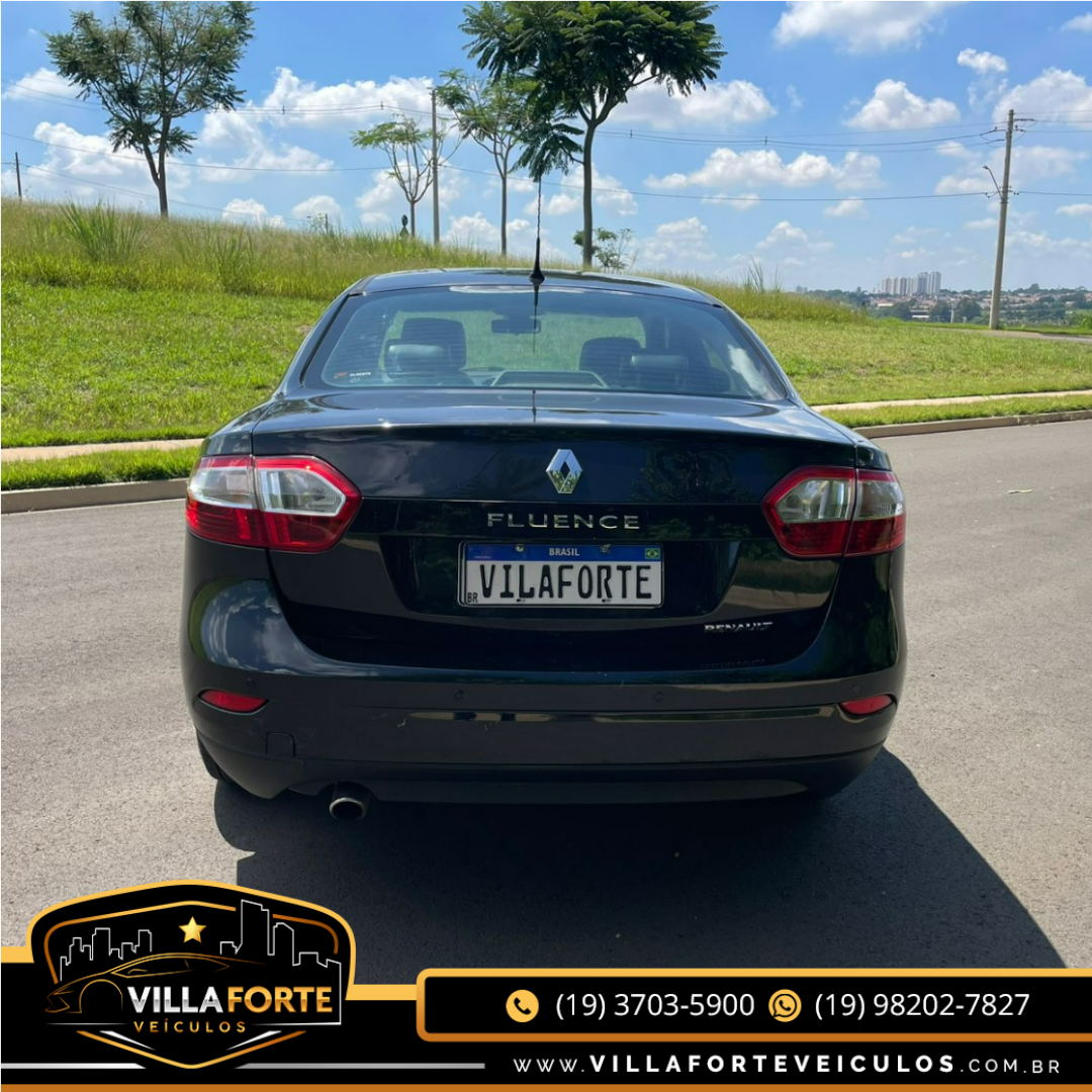 RENAULT Fluence 2.0 16V 4P FLEX DYNAMIQUE AUTOMÁTICO
