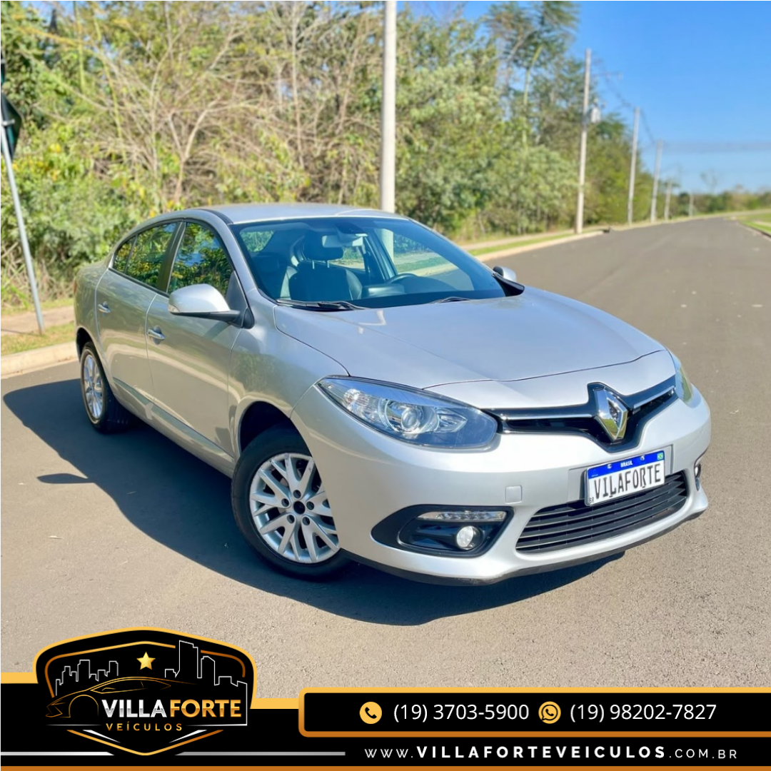 RENAULT Fluence 2.0 16V 4P FLEX DYNAMIQUE AUTOMÁTICO
