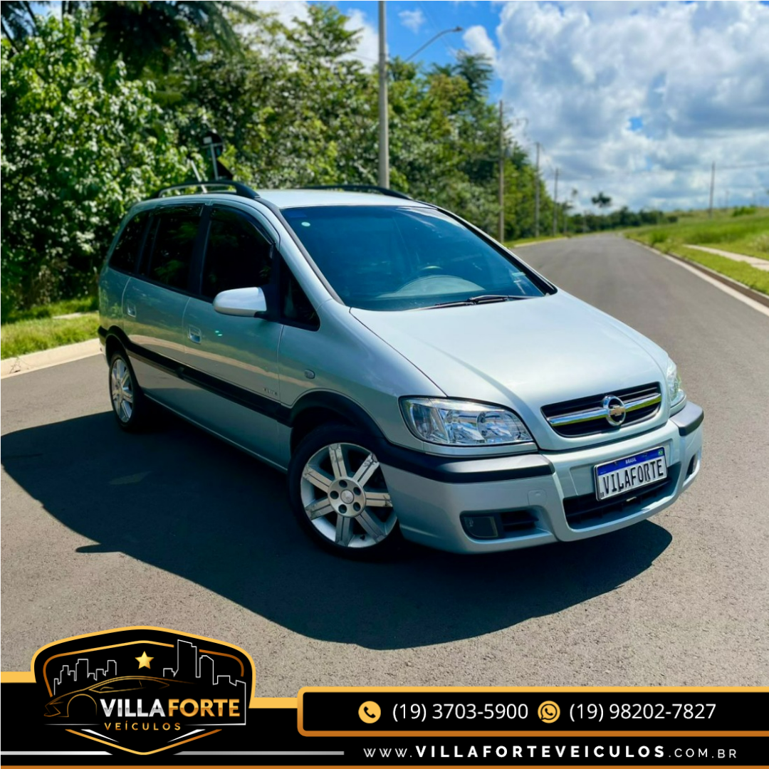 CHEVROLET Zafira 2.0 4P ELITE FLEX AUTOMÁTICO 7 LUGARES