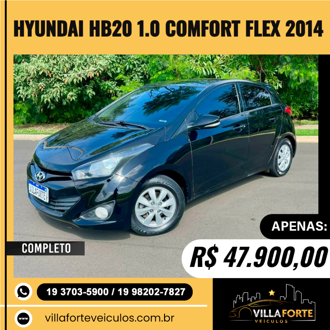 HB 20 Hatch 1.0 12V 4P FLEX COMFORT