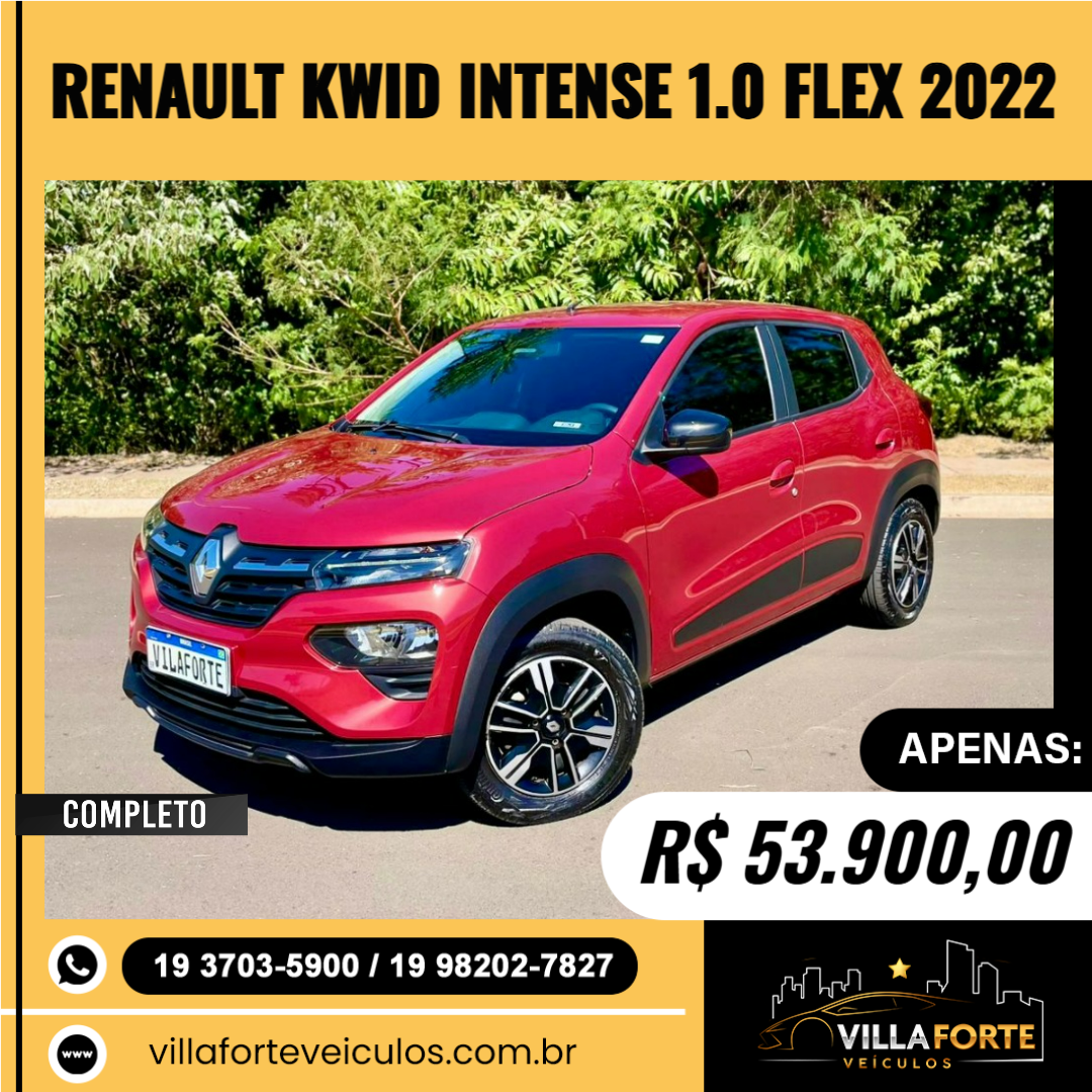 Kwid 1.0 12V 4P SCE FLEX INTENSE