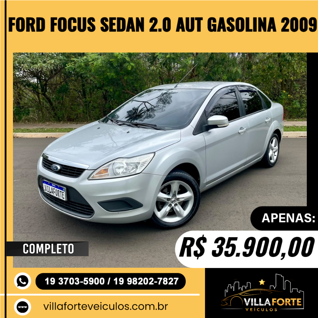 Focus Hatch 2.0 16V 4P FC AUTOMÁTICO