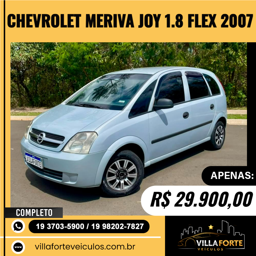 Meriva 1.8 4P FLEX JOY