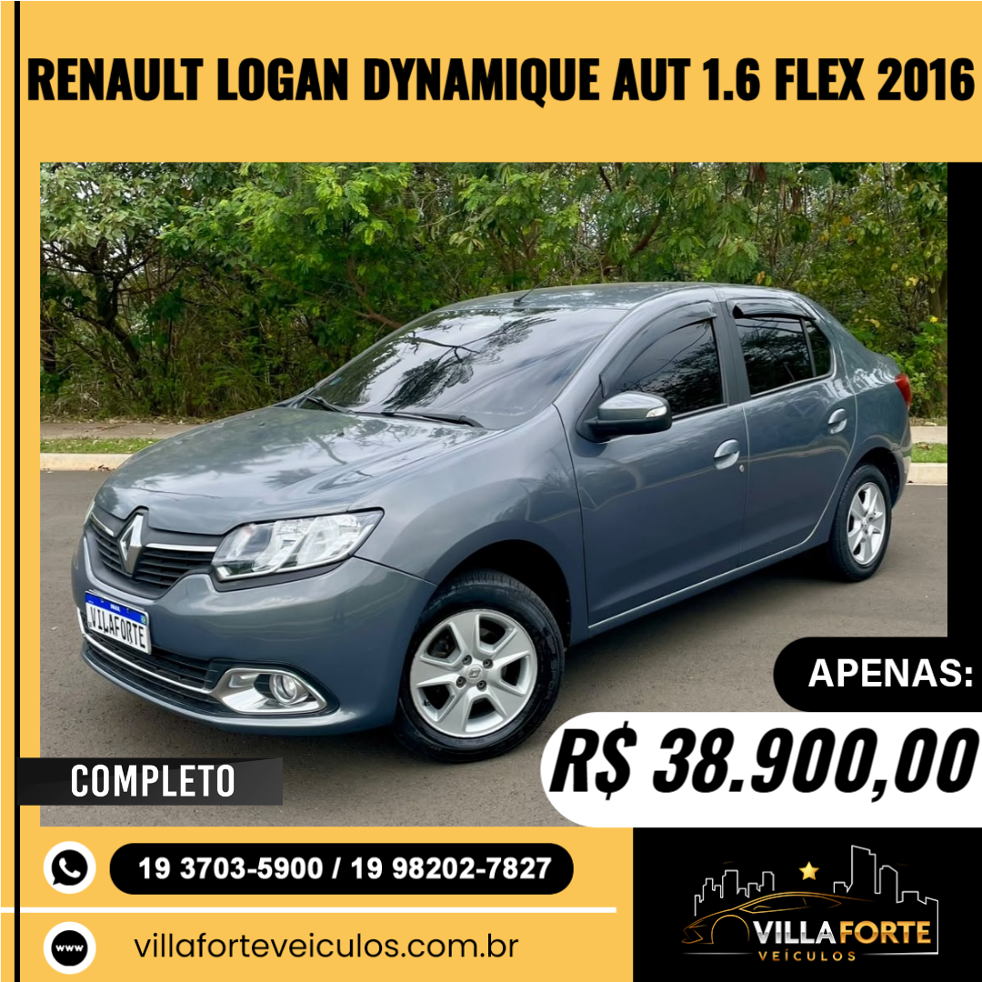 Logan 1.6 4P FLEX DINAMIQUE EASY-R AUTOMATIZADO