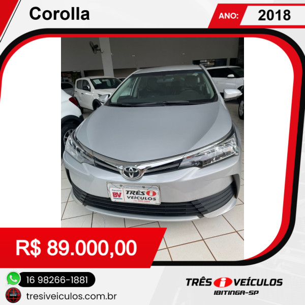 Corolla 1.8 16V 4P GLI FLEX AUTOMÁTICO