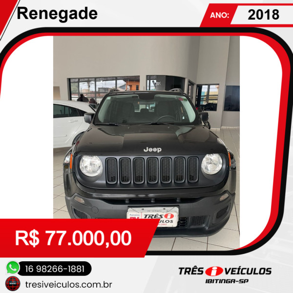 Renegade 1.8 16V 4P FLEX AUTOMÁTICO