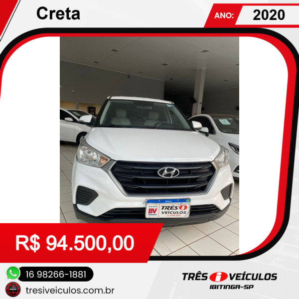 Creta 1.6 16V 4P FLEX ATTITUDE AUTOMÁTICO