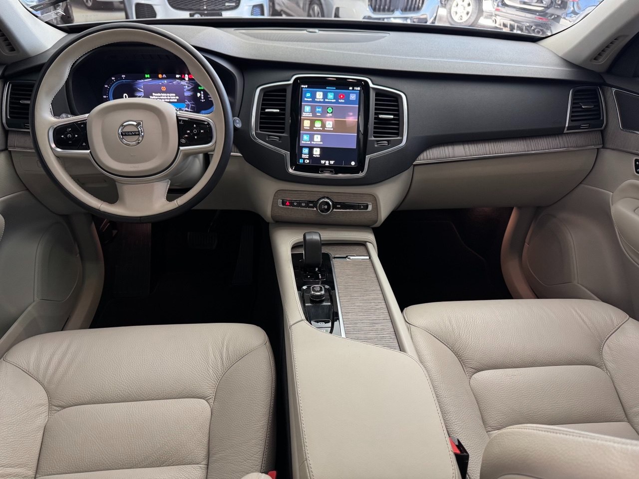 VOLVO XC90 2.0 16V 4P FLEX T8 RECHARGE ULTIMATE DARK AWD TURBO GEARTRONIC AUTOMÁTICO