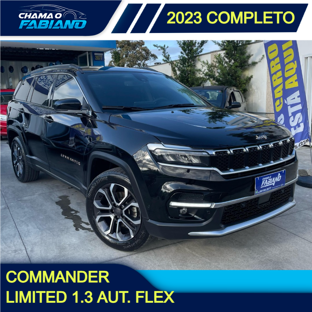 Commander 1.3 16V 4P FLEX T270 LIMITED TURBO AUTOMÁTICO