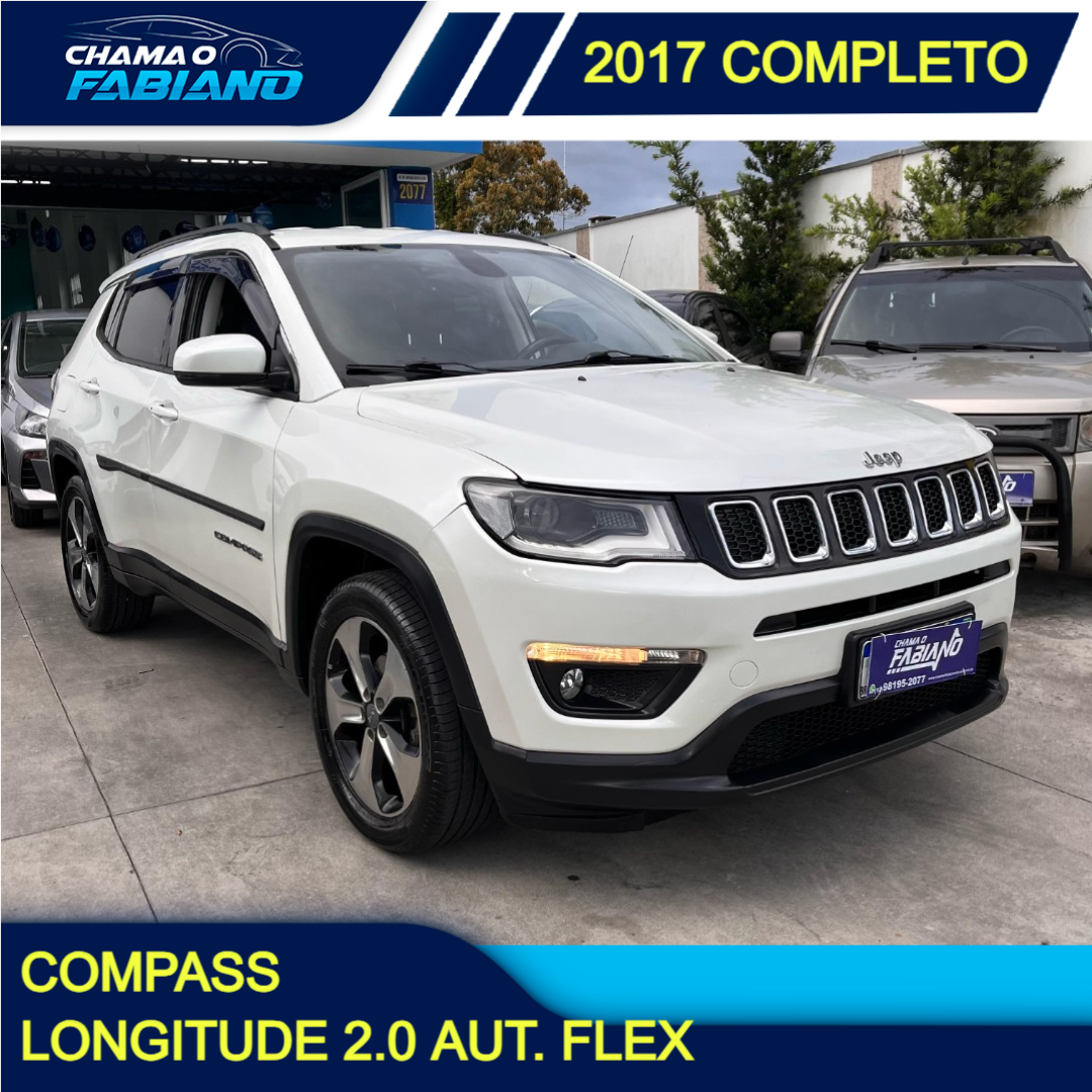 Compass 2.0 16V 4P LONGITUDE FLEX AUTOMÁTICO