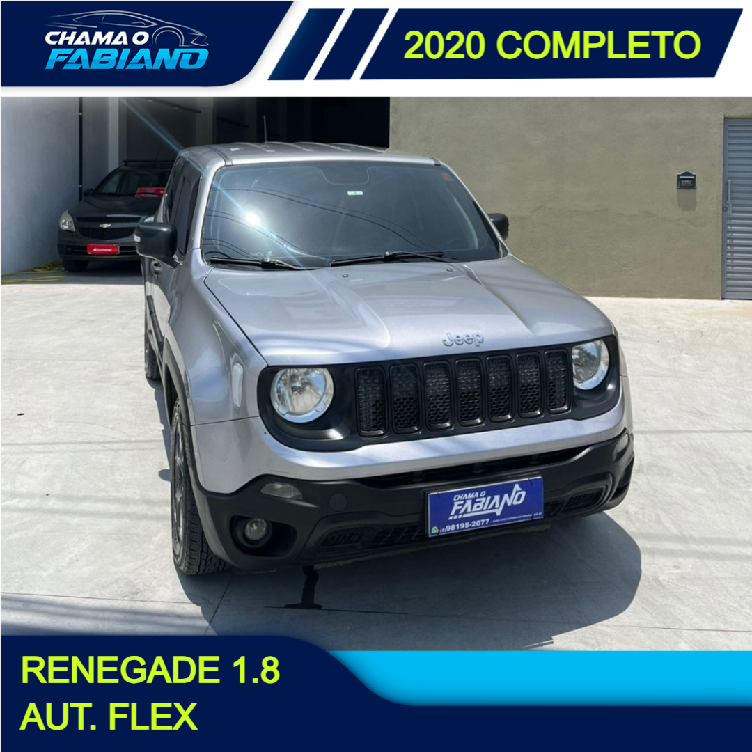 Renegade 1.8 16V 4P FLEX AUTOMÁTICO