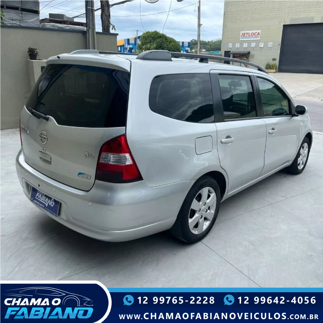 NISSAN Grand Livina 1.8 16V 4P SL FLEX AUTOMÁTICO