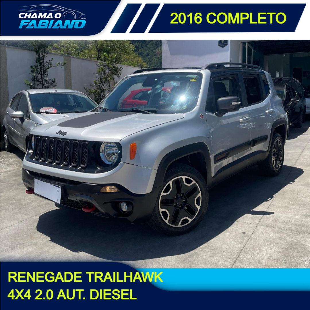 Renegade 2.0 16V 4P TURBO DIESEL TRAILHAWK 4X4 AUTOMÁTICO