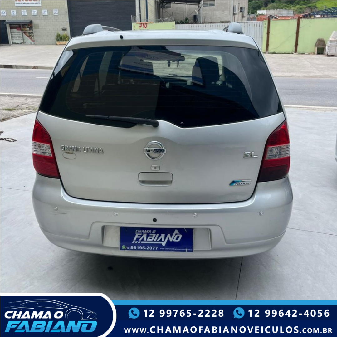 NISSAN Grand Livina 1.8 16V 4P SL FLEX AUTOMÁTICO