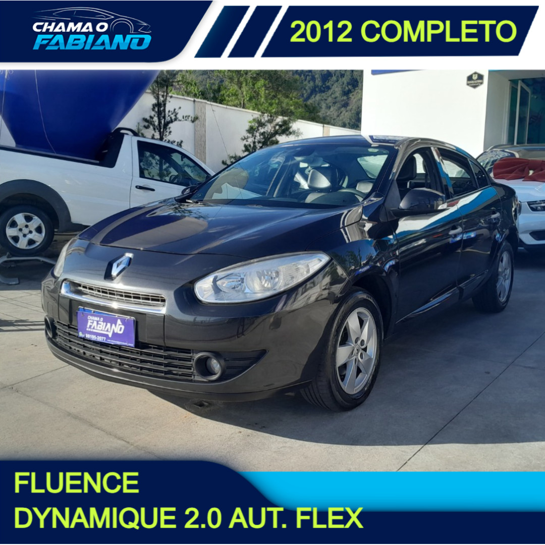 Fluence 2.0 16V 4P FLEX DYNAMIQUE AUTOMÁTICO
